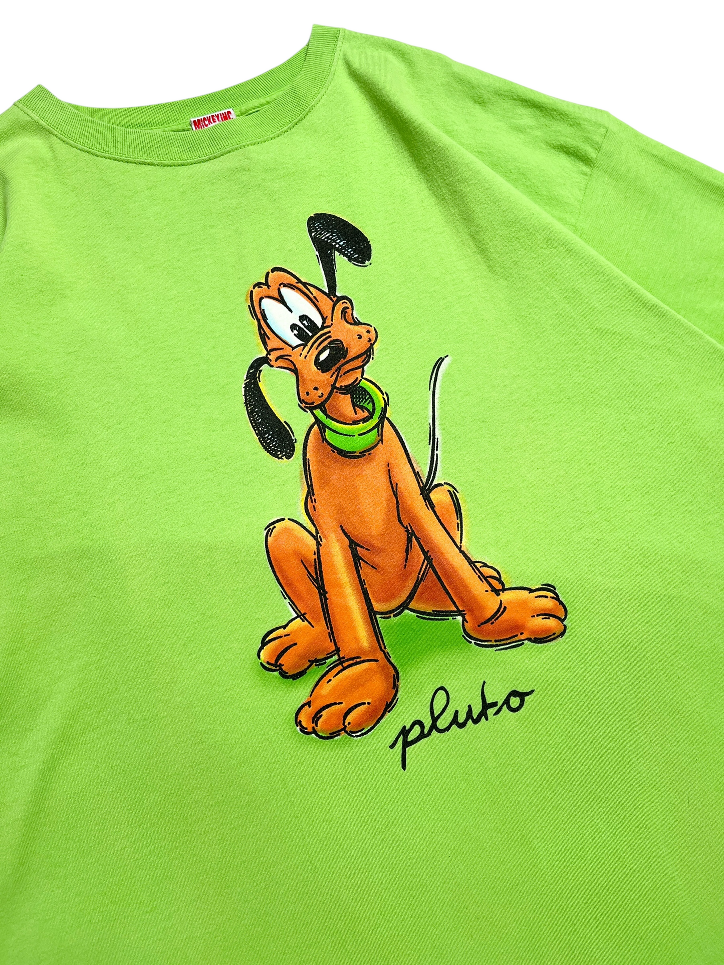 1990s Mickey Inc Pluto T-shirt - Talla 2XL Boxy Oversize fit