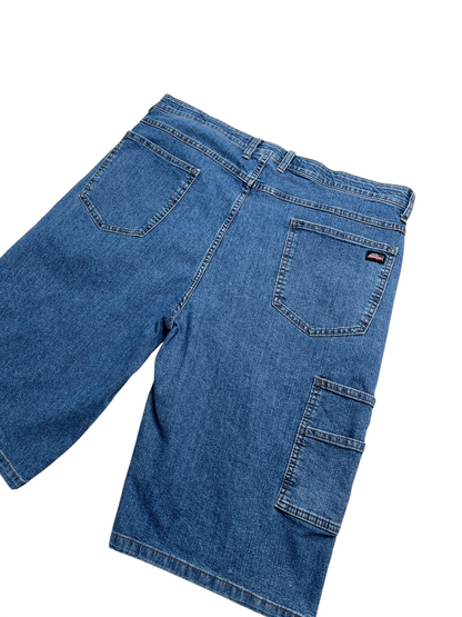 Dickies Carpenter Denim Short Azul - Talla W38