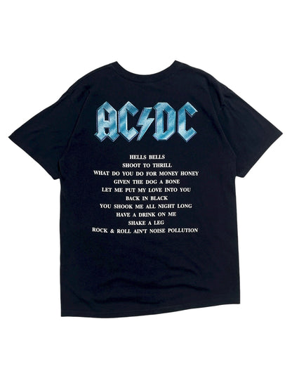 1996 AC/DC Back In Black T-Shirt - Talla L