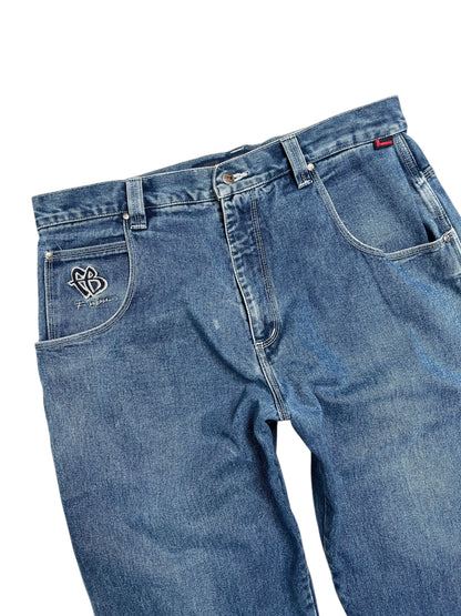Y2K Fubu Baggy Denim Pant Azul- Talla 38