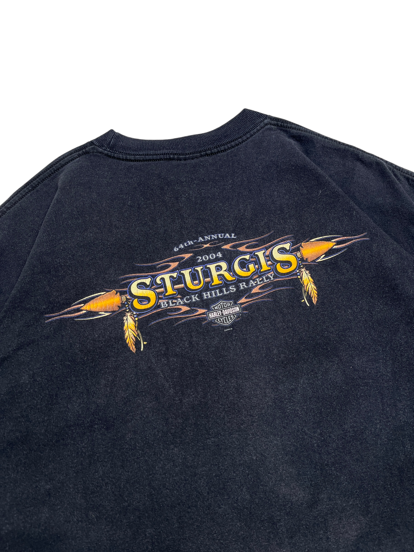 2004 Harley Davidson Sturgis T-shirt - Talla L