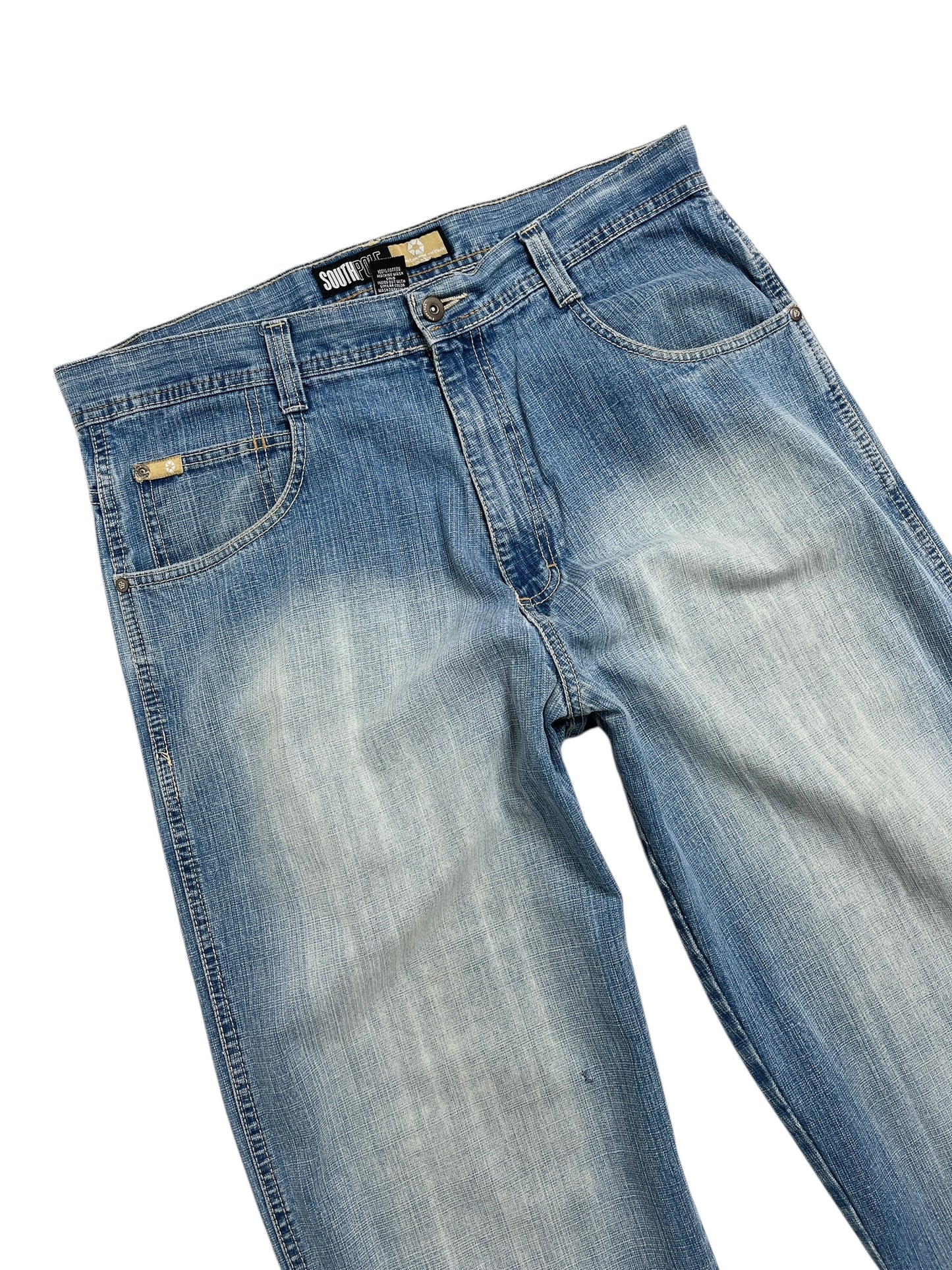 Y2K Southpole Baggy Denim Pant Azul - Talla 37