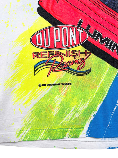 1993 NASCAR Jeff Gordon DuPont T-Shirt - Talla L