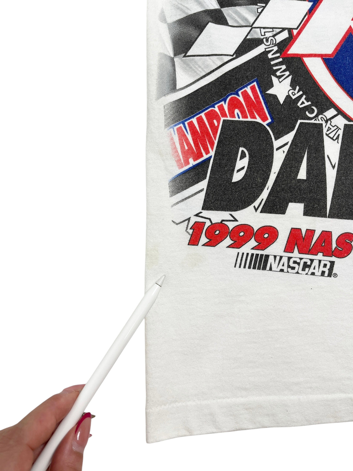 1999 NASCAR Dale Jarrett T-Shirt - Talla L