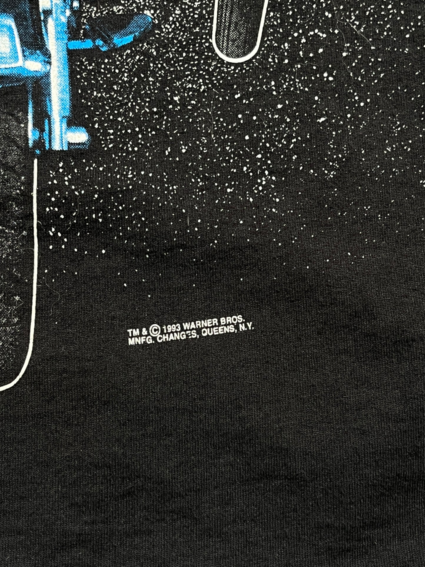 1993 Looney Tunes Thats All Folks t-shirt manga larga - Talla L