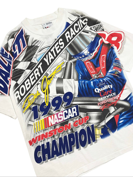 1999 NASCAR Dale Jarrett T-Shirt - Talla L