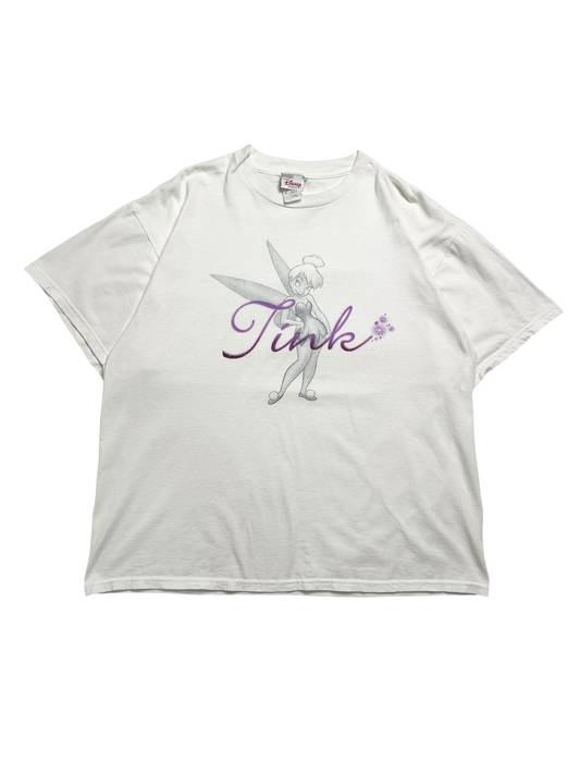 1990s Tinkerbell Walt Disney T-shirt - Talla XL