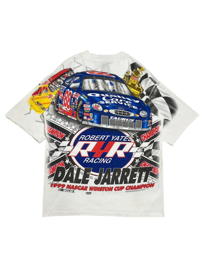 1999 NASCAR Dale Jarrett T-Shirt - Talla L