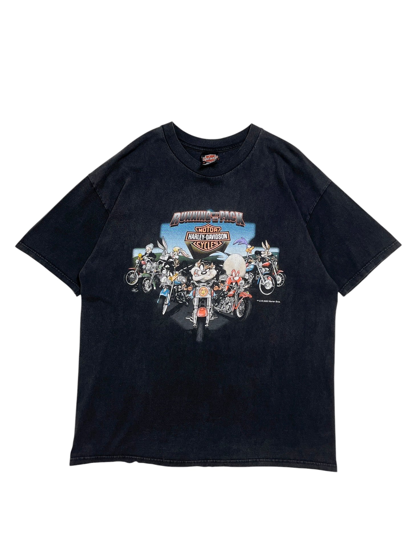 2000 Harley Davidson Looney Tunes T-Shirt - Talla XL