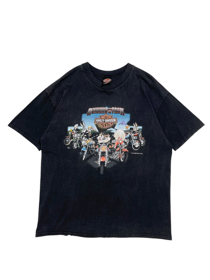 2000 Harley Davidson Looney Tunes T-Shirt - Talla XL