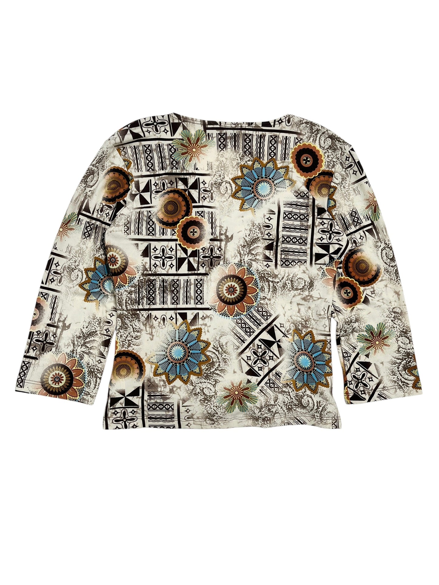 Y2K CDW Top Estampado Floral - Talla S/M
