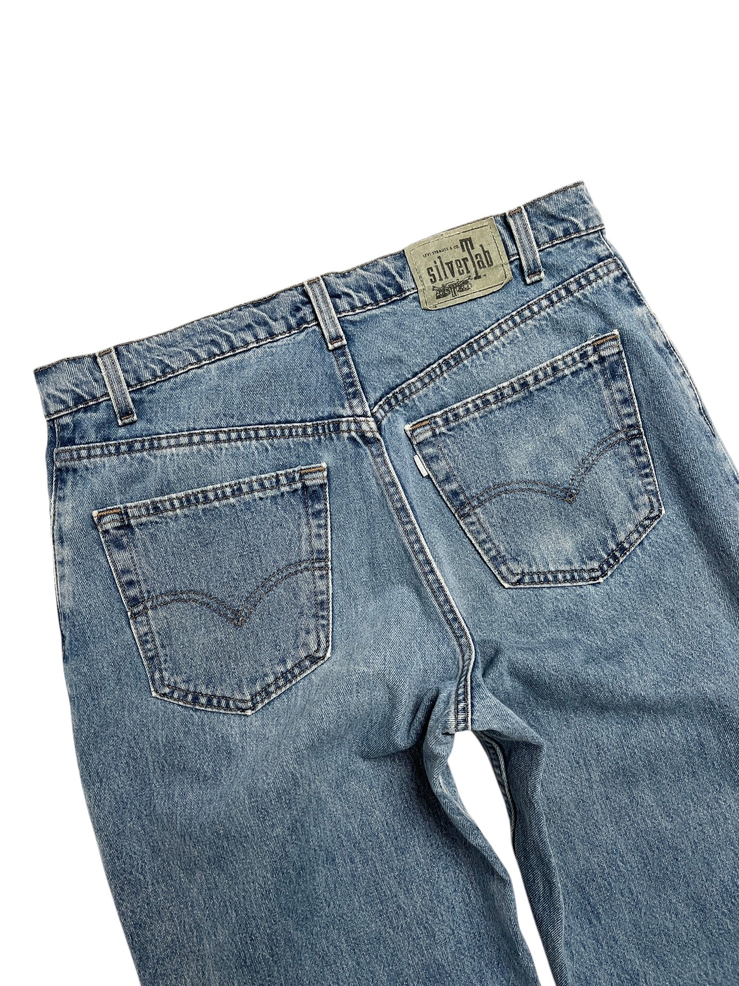 1990s Levi’s Silver Tab Loose denim Pant Azul - Talla 34