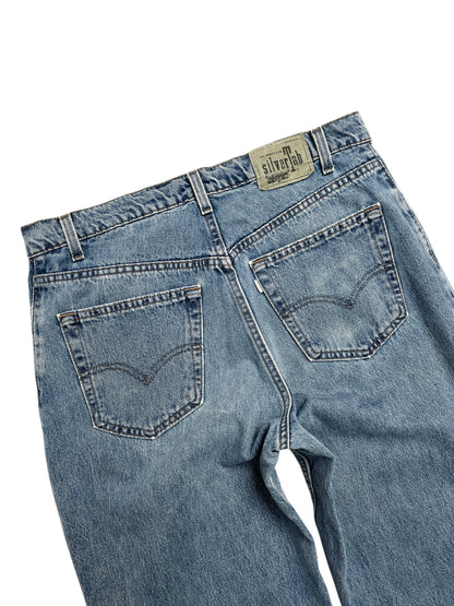 1990s Levi’s Silver Tab Loose denim Pant Azul - Talla 34