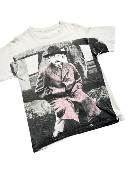 1990s Albert Einstein T-shirt - Talla M