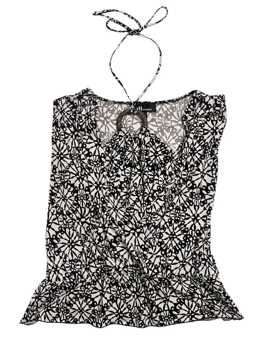 Y2K AB Studio Top Halter Estampado - Talla S/M
