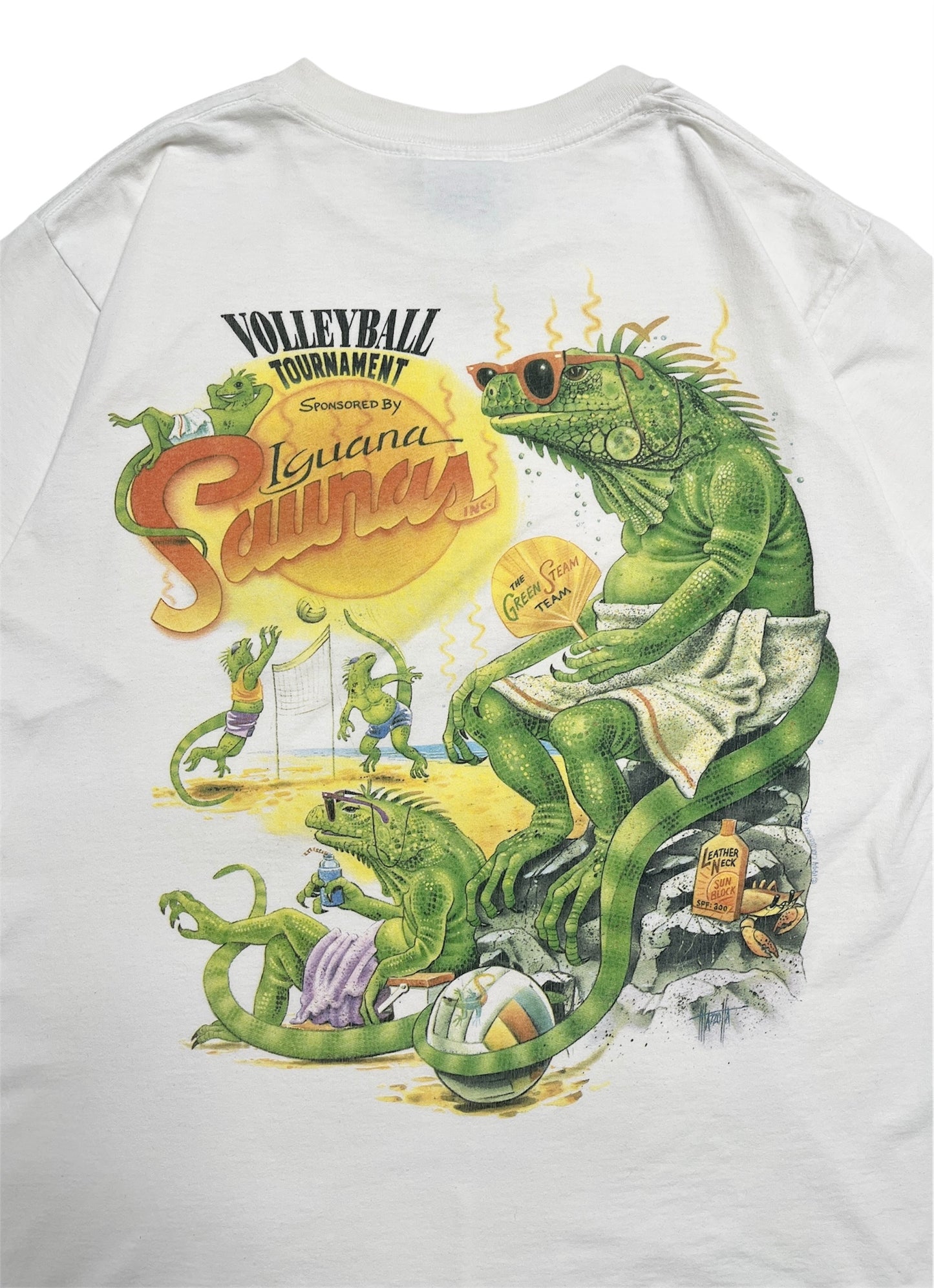 1994 Iguana Saunas T-shirt- Talla M/L