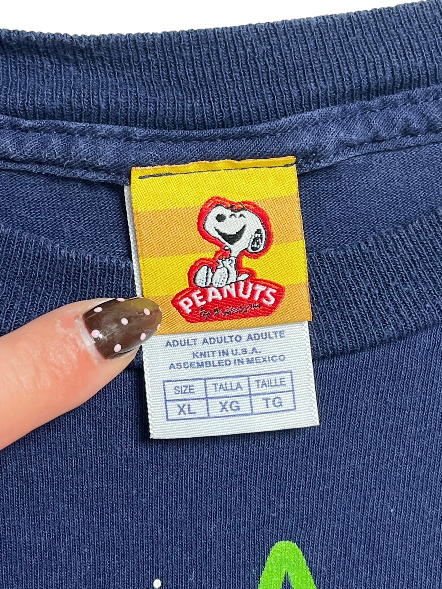 1990s Peanuts “A Charlie Brown Christmas” T-shirt - Talla XL