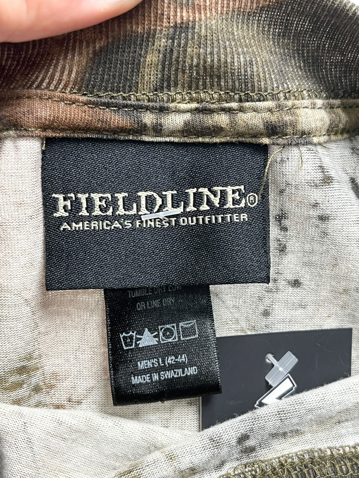 Camuflaje T-shirt Manga Larga - Talla XL