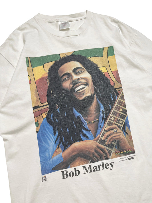1990s Bob Marley Tom Masse Art T-shirt - Talla XL