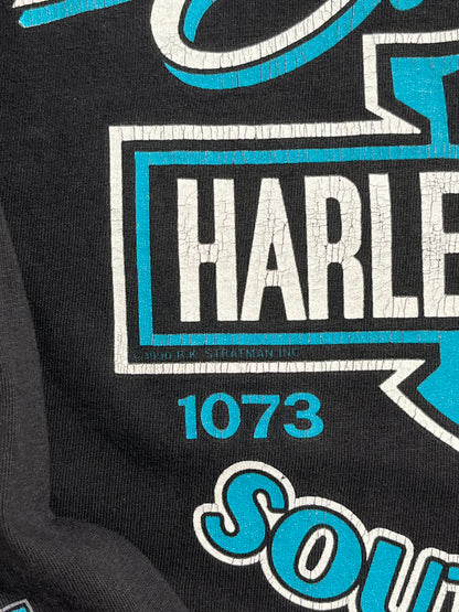 1990 Harley Davidson Sturgis South Dakota T-shirt - Talla L