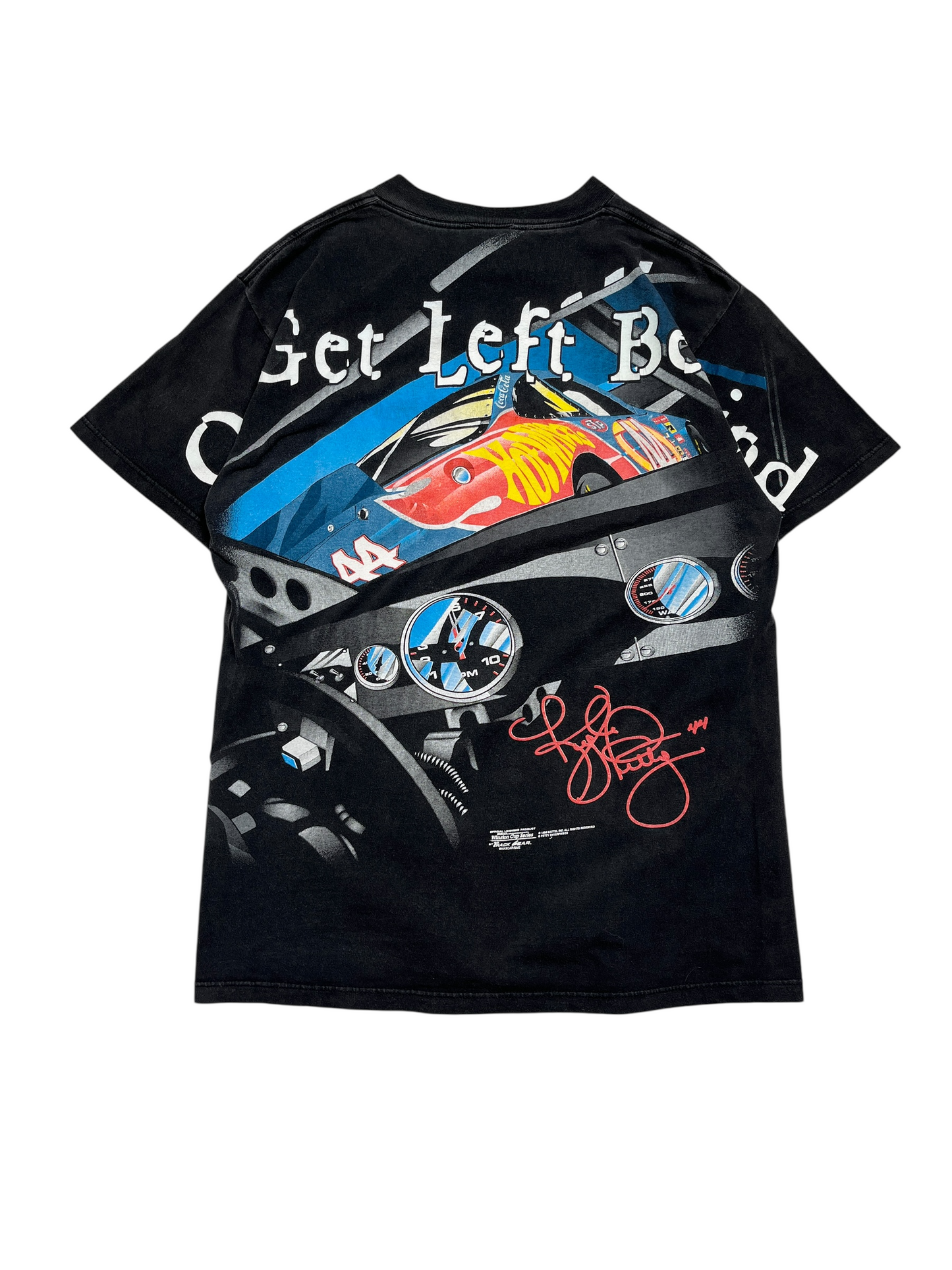 1998 Kyle Petty Hot Wheels Nascar AOP T-shirt - Talla L