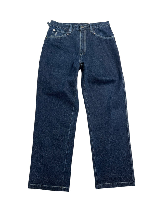 Y2K Rocawear Baggy Denim Pant Azul Oscuro- Talla 34