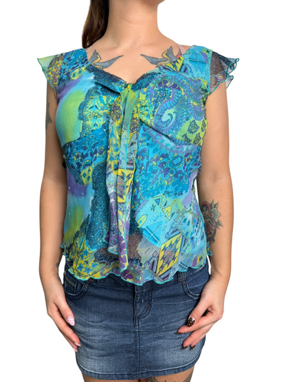 Y2K Pool By Stottrop Top - Talla M