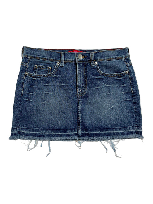Y2K GLO Falda de jeans Azul - Talla M