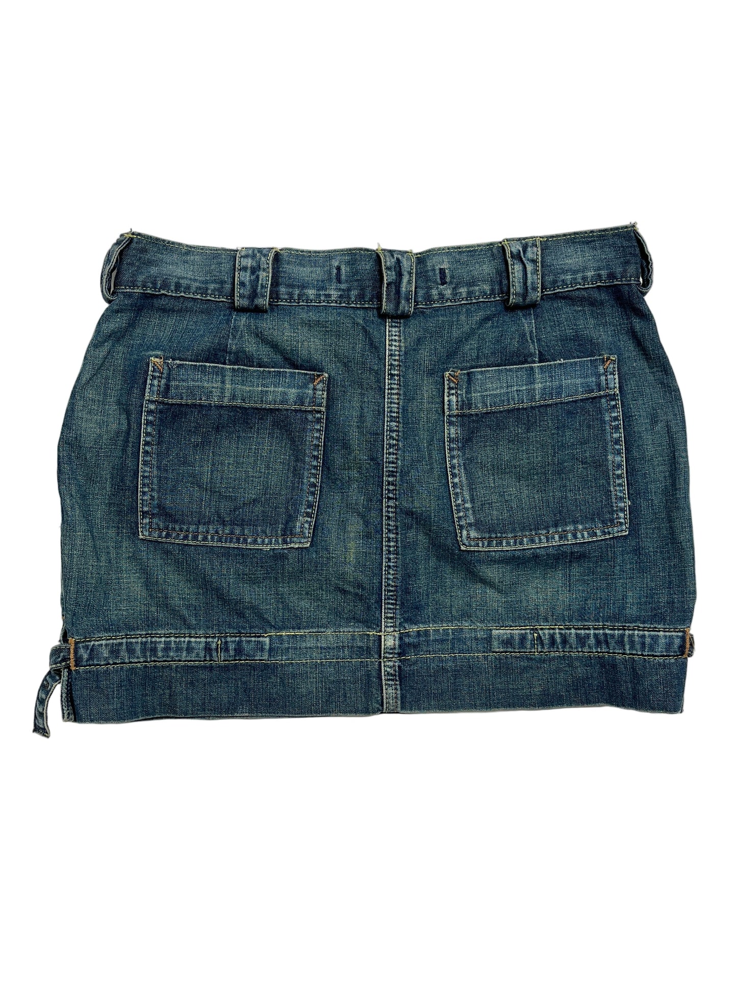 Y2K Express Falda de Jeans Azul - Talla M