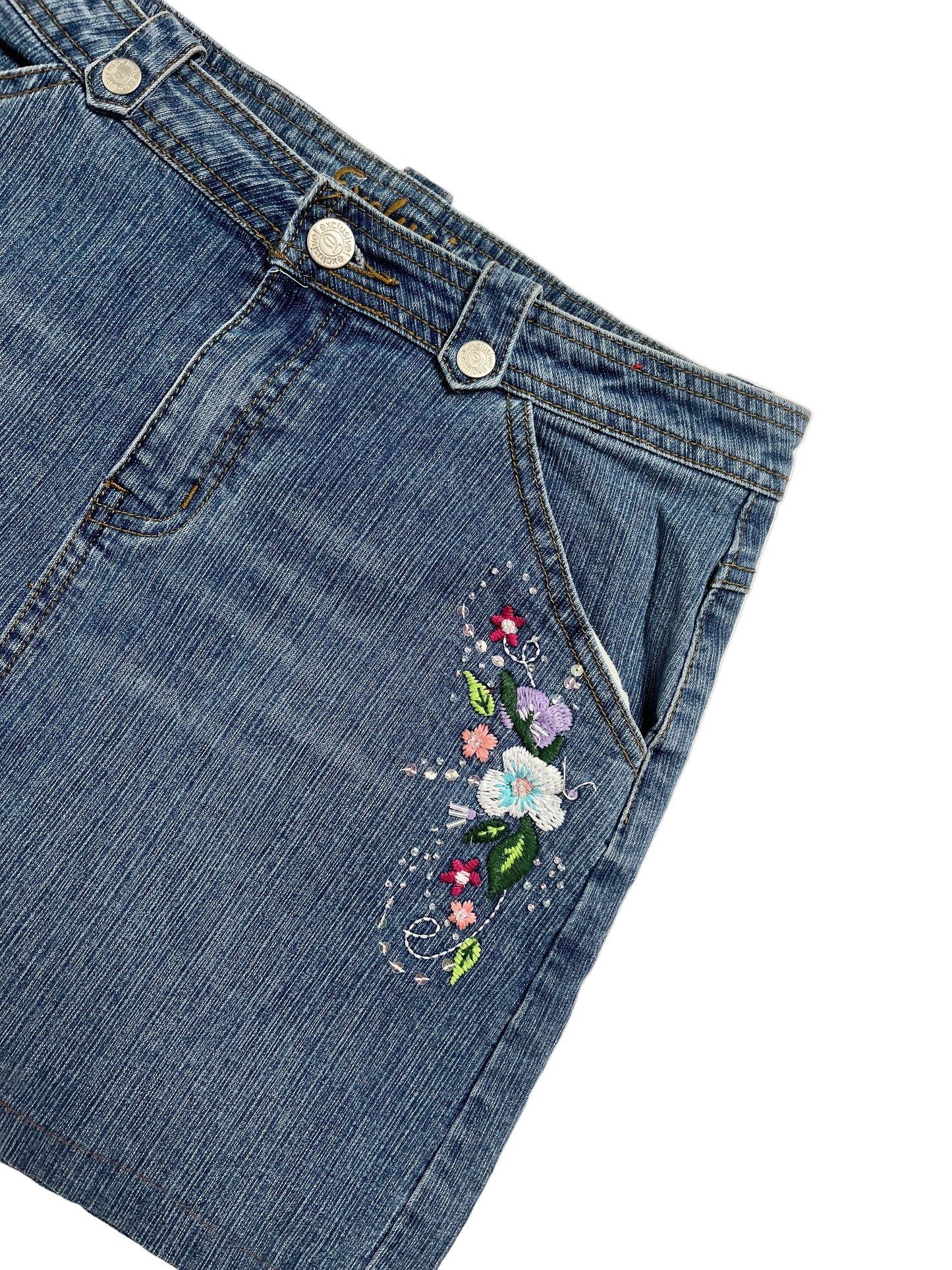 Y2K Exclusive! Falda de Jeans  - Talla S