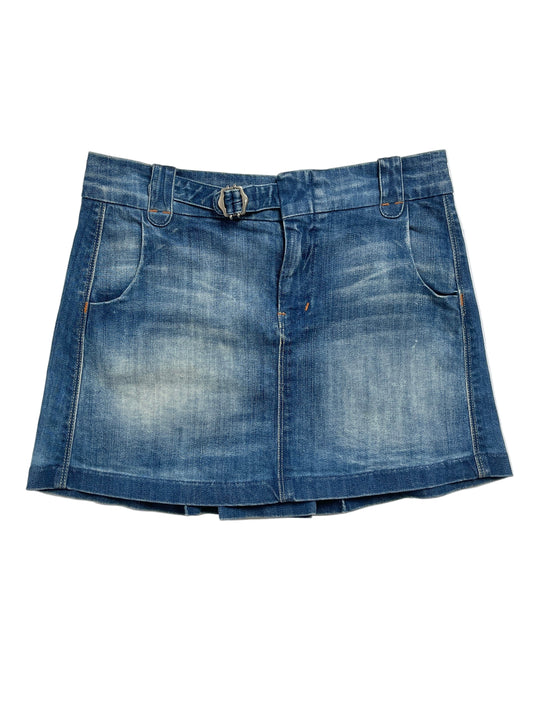 Y2K 7 for All Mankind Falda de Jeans Azul - Talla M