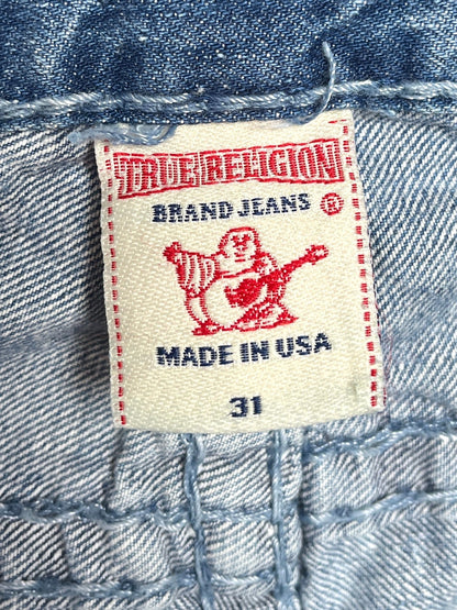 Y2K True Religion Jeans Chica Azul - Talla 30
