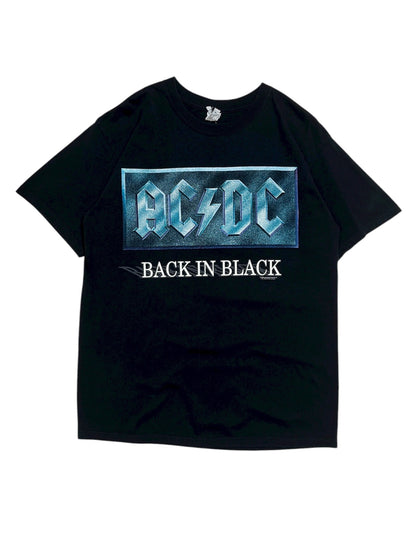 1996 AC/DC Back In Black T-Shirt - Talla L
