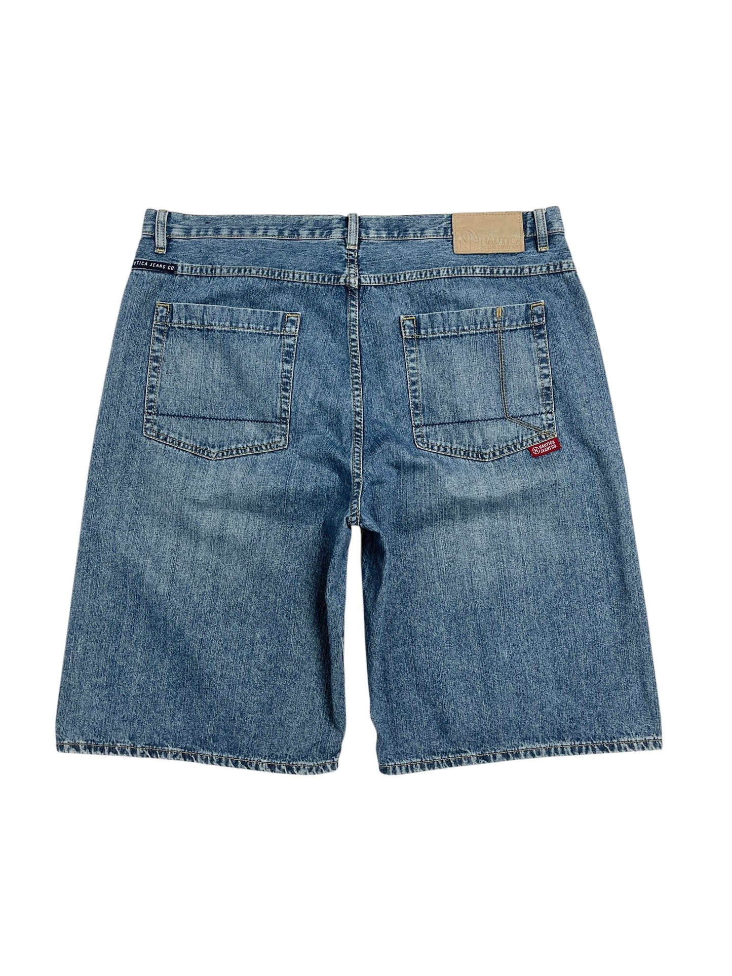 2000s Nautica Denim Short Azul - Talla  40