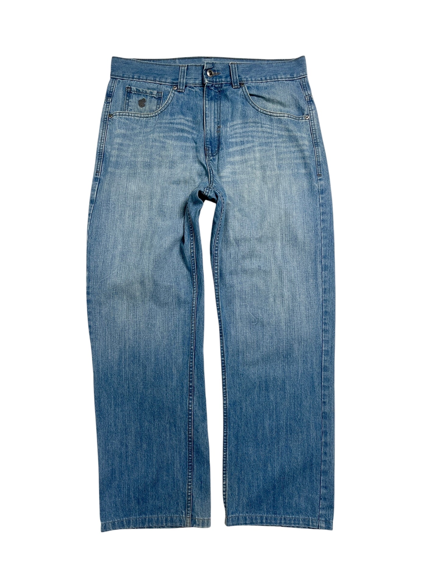 Y2K Rocawear Baggy Denim Pant Azul- Talla 36