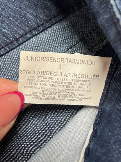 Y2K L.e.i  Mini Falda de Jeans azul - Talla XL