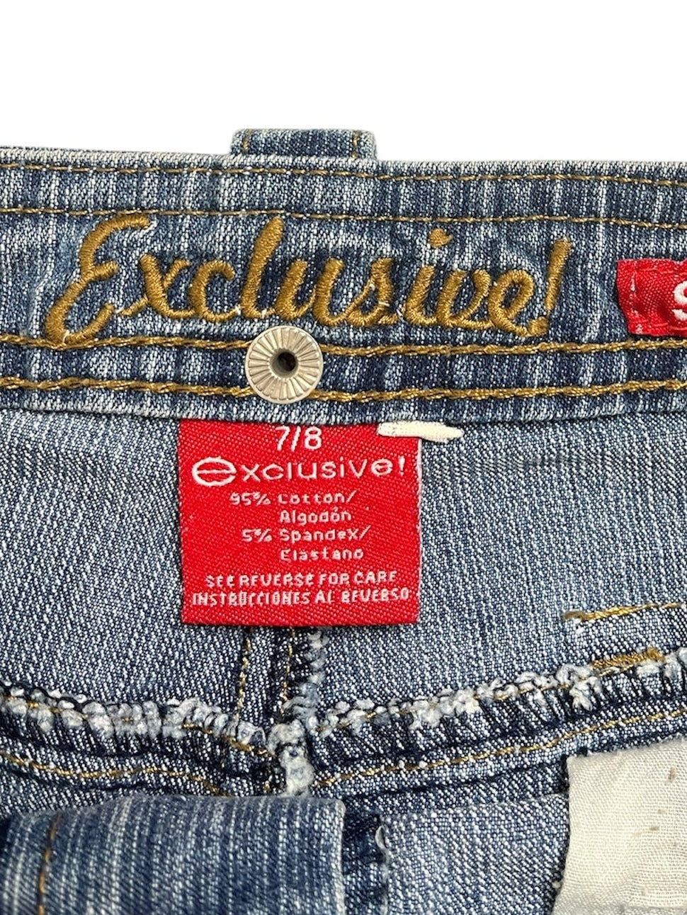 Y2K Exclusive! Falda de Jeans  - Talla S