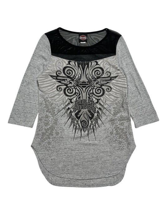 Y2K Harley Davidson Top - Talla L