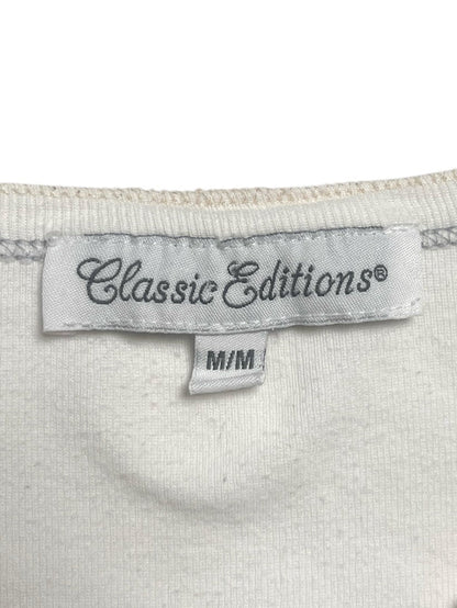 Y2K Roma Classic Edition T-shirt Blanco - Talla M/L