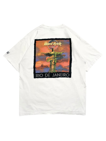 1990s Hard Rock Café Rio De Janeiro t-shirt - Talla L