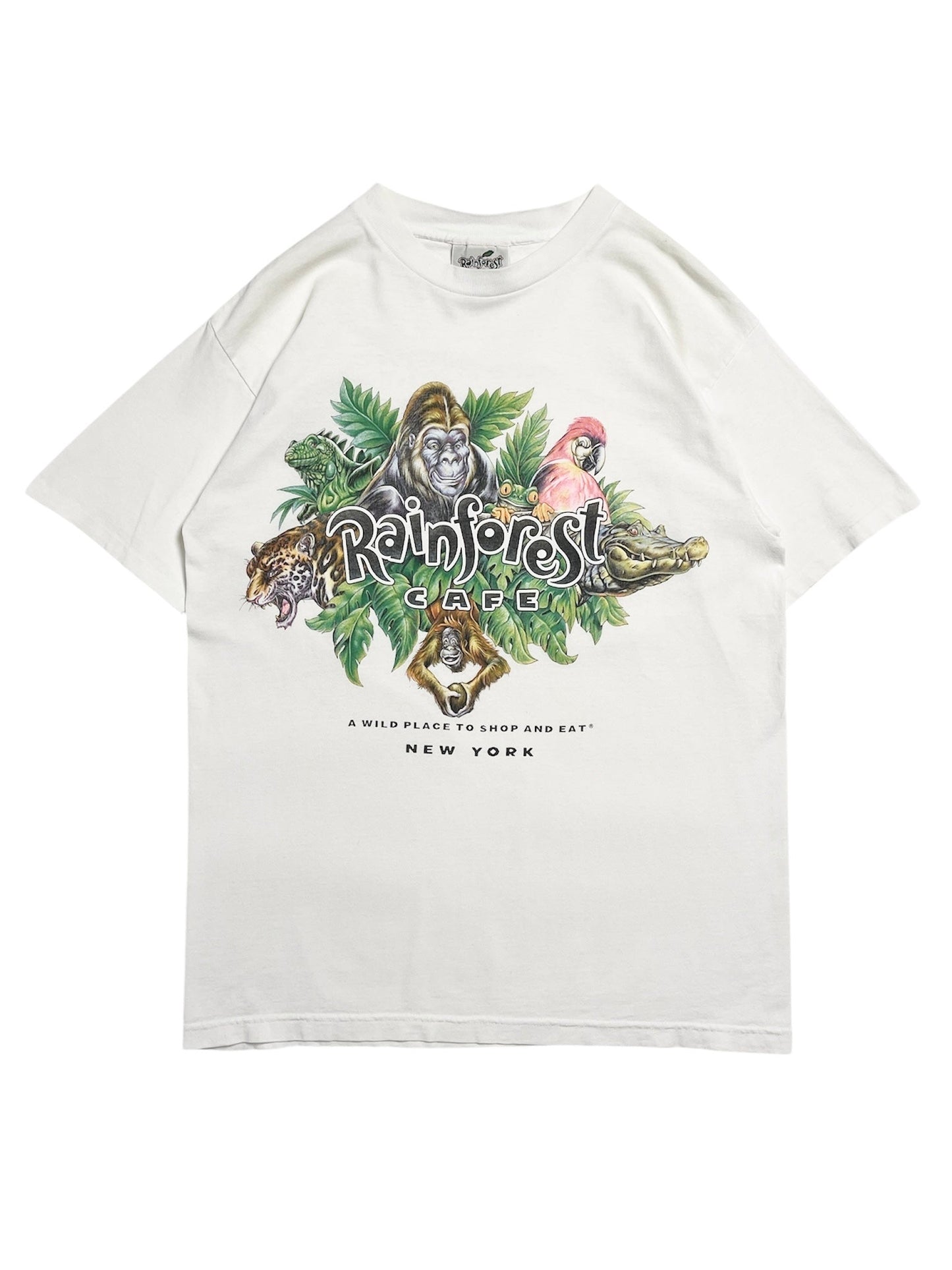 1990s Rainforest Café Tshirt - Talla L